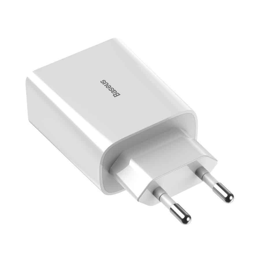 baseus home charger usb type c 18w 3