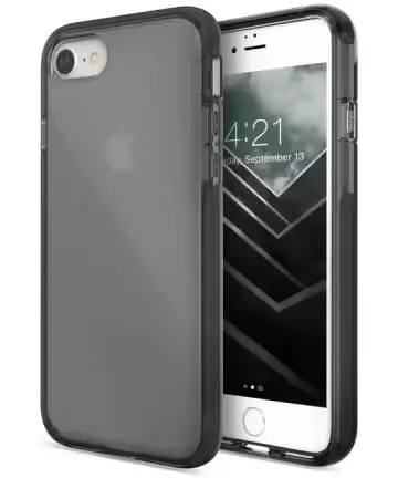 Raptic Clear Apple iPhone SE (2020/2022) Hoesje Transparant/Zwart