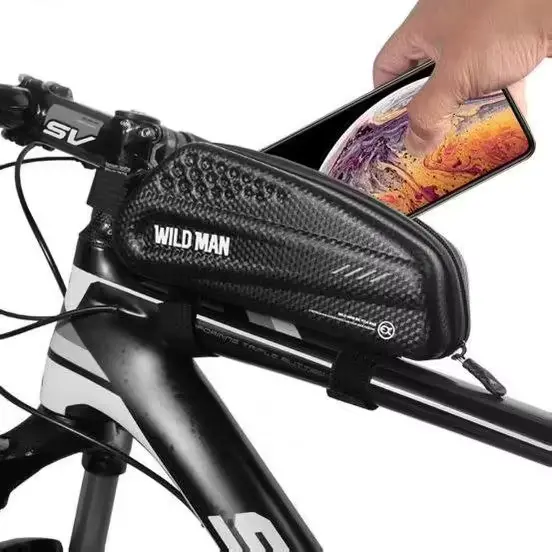 WILD MAN-EX Anti-pression Waterproof Mountain Bike Top Tube Bag