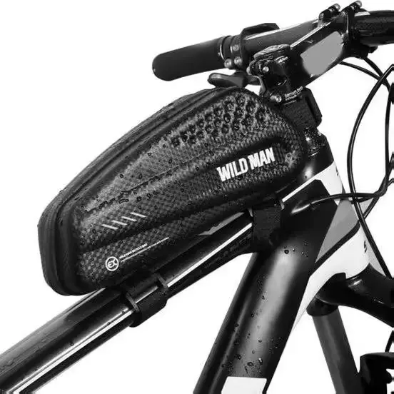 WILD MAN-EX Anti-pression Waterproof Mountain Bike Top Tube Bag