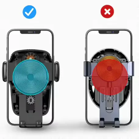 Joyroom Telefoniehouder En Draadloze Autohouder Met USB Kabel Zwart