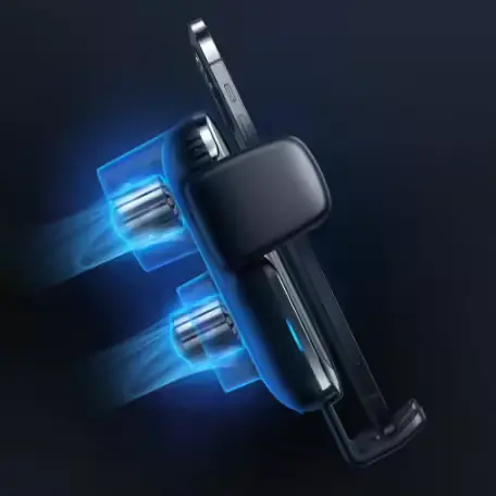 Joyroom Telefoniehouder En Draadloze Autohouder Met USB Kabel Zwart