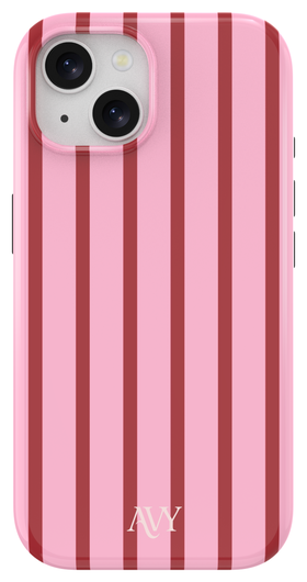 AVY Apple iPhone 15 MagSafe Hoesje met Koord 30CM Linea Hearts