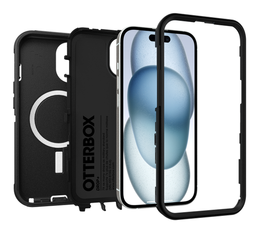 OtterBox Defender MagSafe Apple iPhone 16e / 15 / 14 / 13 Hoesje Zwart