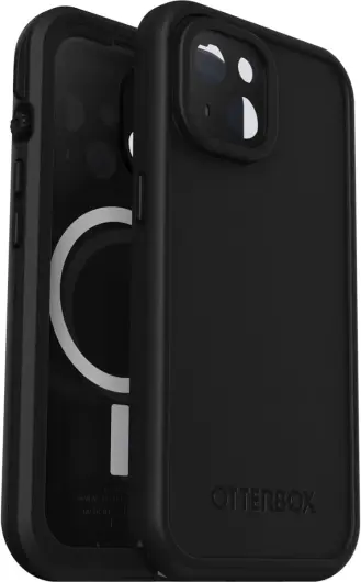 OtterBox Fre MagSafe Apple iPhone 15 Hoesje Waterdicht Zwart
