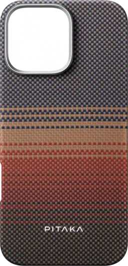PITAKA Apple iPhone 16 Pro Max Hoesje met 5.000mAh MagSafe Powerbank Sunset