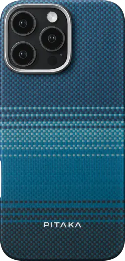 PITAKA MagEZ 6 Apple iPhone 16 Pro Max Hoesje 600D Ultra Dun MagSafe Moonrise