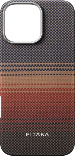 PITAKA MagEZ 6 Apple iPhone 16 Pro Max Hoesje 600D Ultra Dun MagSafe Sunset