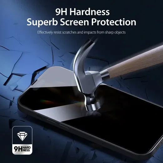 Dux Ducis iPhone 15 Pro Max Screen Protector Privacy Tempered Glass 9H