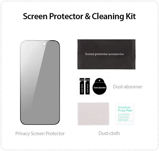 Dux Ducis iPhone 15 Pro Max Screen Protector Privacy Tempered Glass 9H