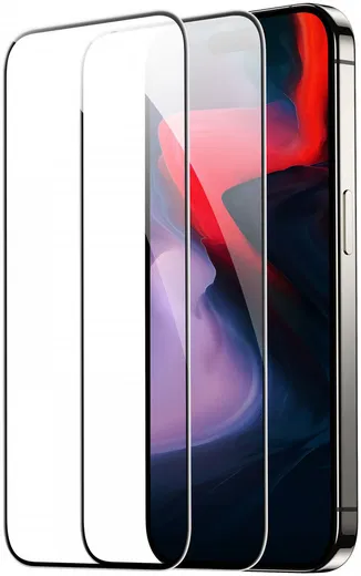 ESR iPhone 15 Pro Max Screen Protector Glas met Montageframe (2-Pack)