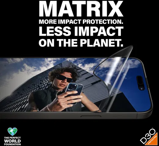 PanzerGlass Matrix D3O Ultra-Wide iPhone 15 Pro Max Protector Aligner