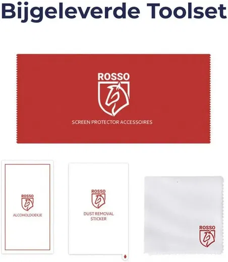 Rosso Apple iPhone 15 Pro Max Privacy Glass met Installatietray