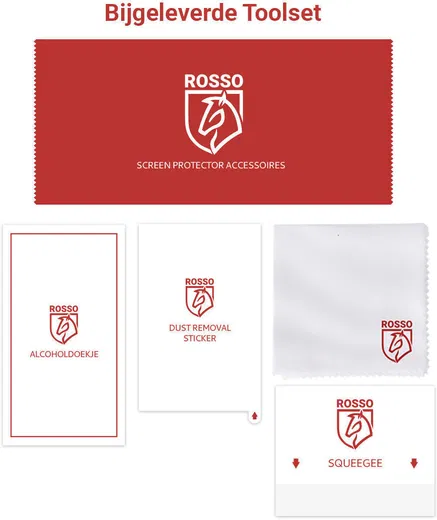 Rosso Apple iPhone 15 Pro Max Screen Protector Ultra Clear Duo Pack