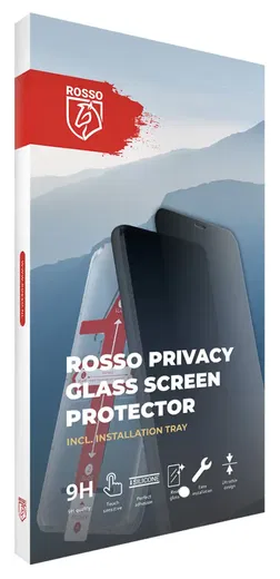 Rosso iPhone 15 Pro Max Privacy Glass met Installatietray (2-Pack)