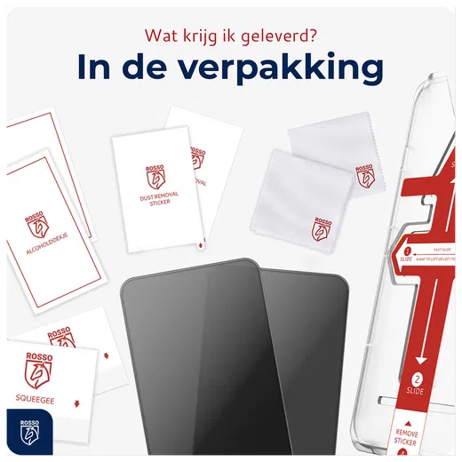 Rosso iPhone 15 Pro Max Privacy Glass met Installatietray (2-Pack)