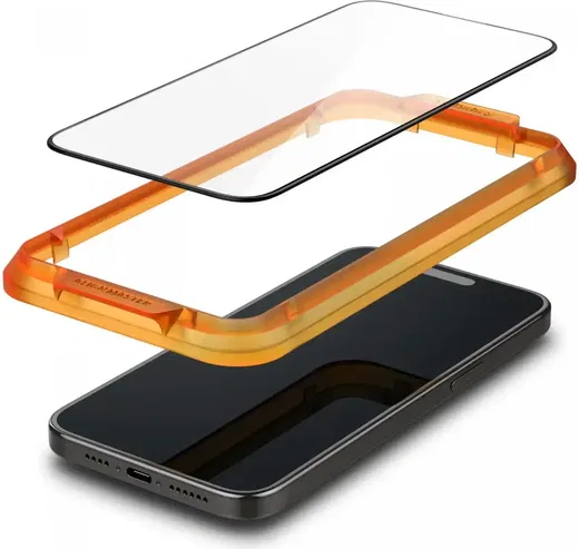 Spigen AlignMaster Apple iPhone 15 Pro Max Tempered Glass (2-Pack)