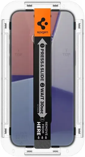 Spigen EZ Fit GLAS.tR Apple iPhone 15 Pro Max Privacy Glass (1-Pack)
