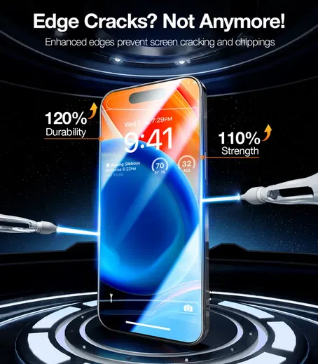 TORRAS Install Master iPhone 15 Pro Max Screen Protector Installatietray