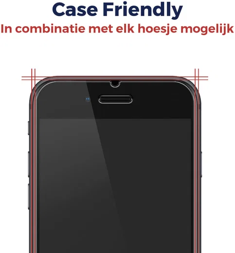 Rosso Apple iPhone 7 Plus / 8 Plus Tempered Glass Screen Protector