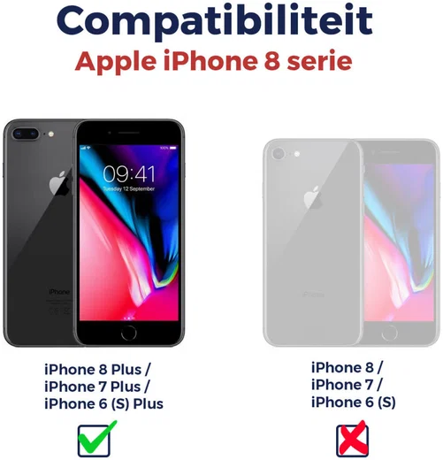 Rosso Apple iPhone 7 Plus / 8 Plus Tempered Glass Screen Protector