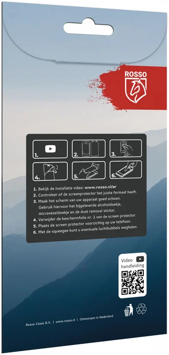 Rosso Apple iPhone XS Max Ultra Clear Screen Protector Duo Pack