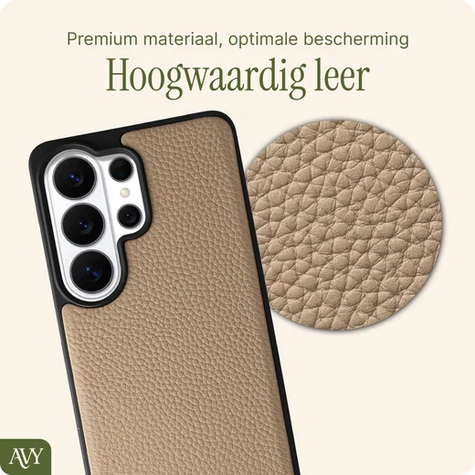 AVY Samsung Galaxy S26 Ultra - Classic Kit - Leather Beige