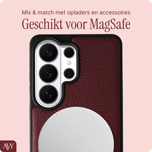 AVY Samsung Galaxy S26 Ultra - Classic Kit - Leather Burgundy