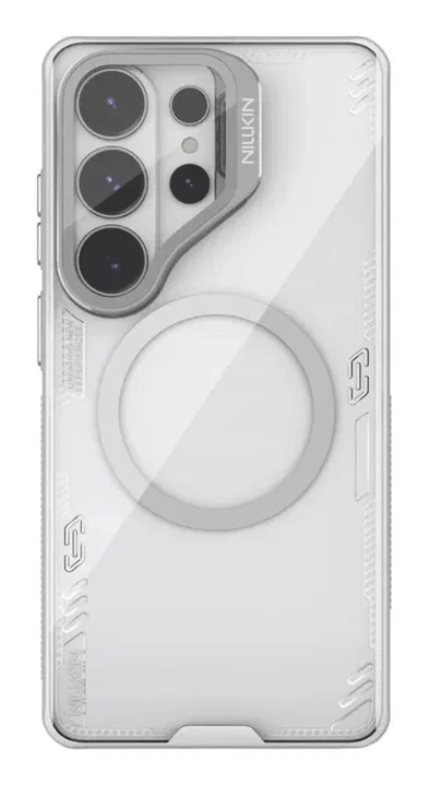 Nillkin IceBlade Prop Samsung S26 Ultra Hoesje MagSafe Back Cover Grijs