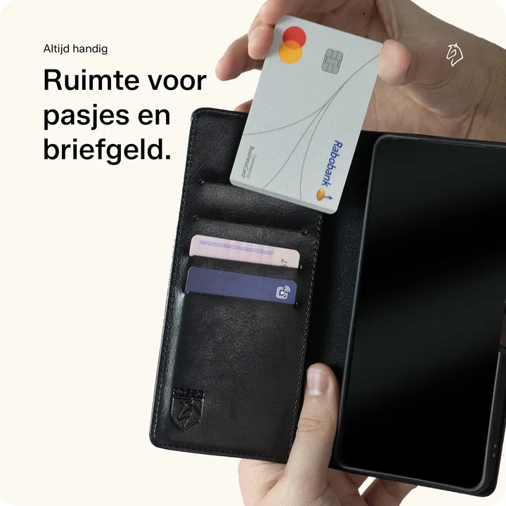 Rosso Element Samsung Galaxy S26 Ultra Hoesje Book Case Wallet Zwart