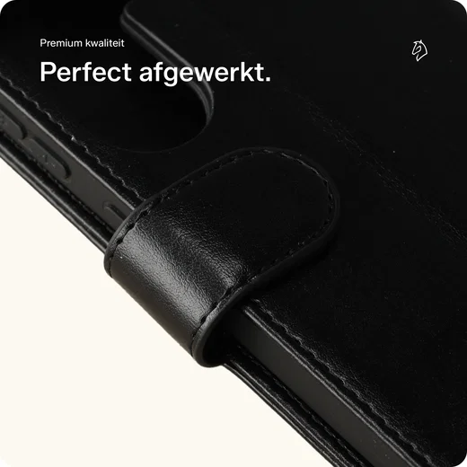 Rosso Element Samsung Galaxy S26 Ultra Hoesje Book Case Wallet Zwart