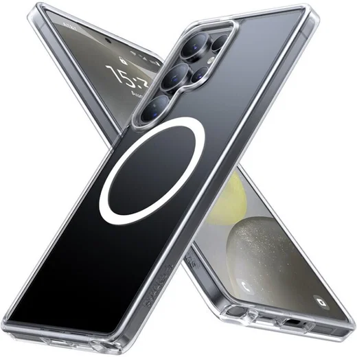 TORRAS Guardian Magnetic Samsung Galaxy S26 Ultra Hoesje MagSafe Transparant