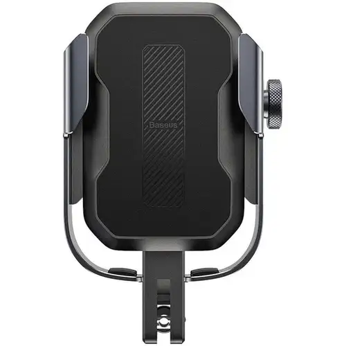 Baseus Armor Motor Telefoonhouder – Stevige Smartphonehouder voor Stuur en Spiegel, Zwart