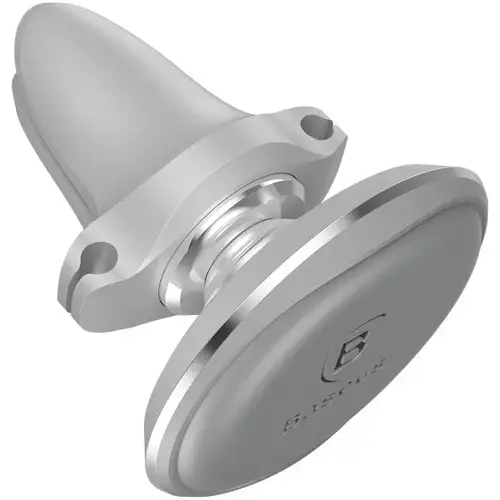 Baseus Magnetische Autohouder voor Ventilatierooster – Telefoonhouder met Sterke Magneet, Zilver