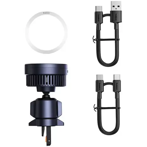 Baseus MagPro Telefoonhouder Auto – Ventilatierooster Houder met MagSafe Draadloos Opladen 15W