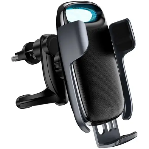 Baseus Autohouder voor Ventilatierooster – Smartphone Houder met 15W Draadloze Oplader