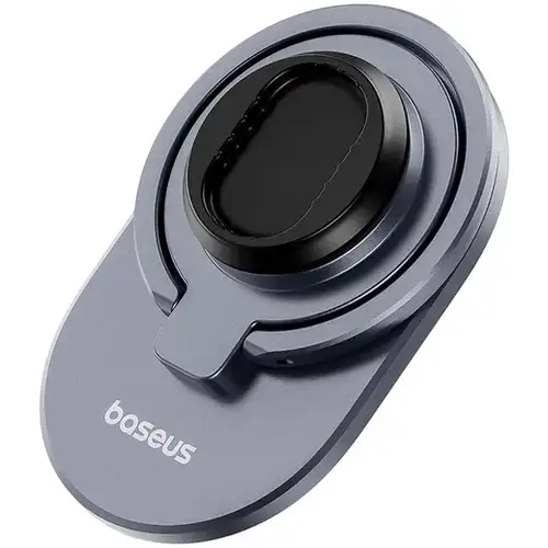 Baseus PrimeTrip Stick-on Telefoonhouder met Kickstand – Ring Type Houder voor op de Fiets, Zwart