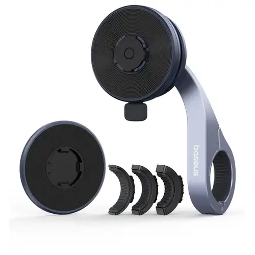 Baseus PrimeTrip VB1 MagSafe Telefoonhouder Fiets – Magnetische Stuurhouder voor Smartphone, Zwart