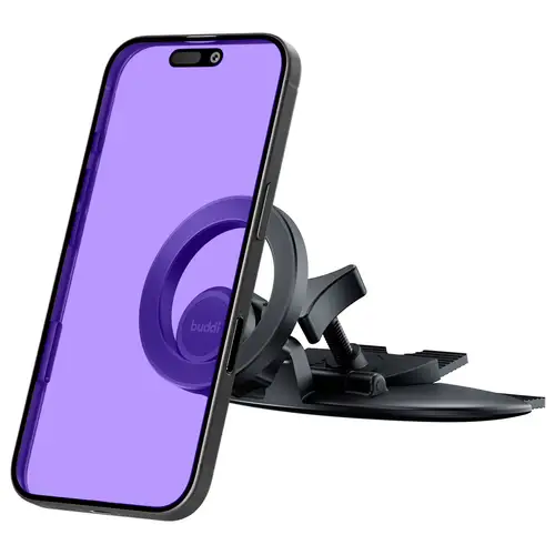 Buddi MagWay Magnetische Telefoonhouder Auto – MagSafe CD-Speler Sleuf Houder
