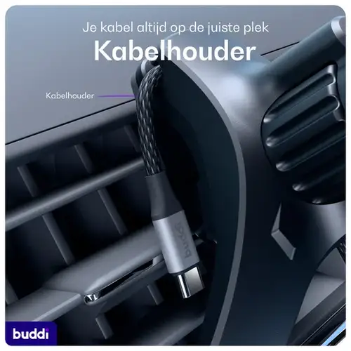 Buddi MagWay Magnetische Telefoonhouder Auto - MagSafe Ventilatierooster Houder
