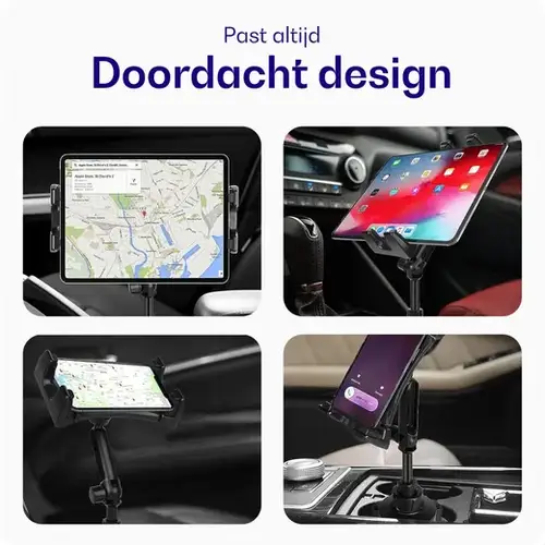 Buddi TabWay iPad Houder Auto - Tablet Standaard voor in de Bekerhouder