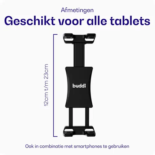 Buddi TabWay iPad Houder Auto - Tablet Standaard voor in de CD-Speler Sleuf
