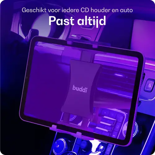 Buddi TabWay iPad Houder Auto - Tablet Standaard voor in de CD-Speler Sleuf