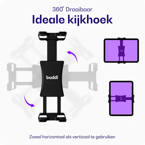 Buddi TabWay iPad Houder Auto - Tablet Standaard voor in de CD-Speler Sleuf