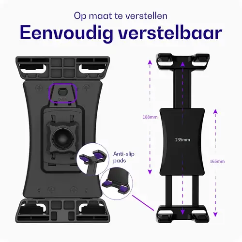 Buddi TabWay iPad Houder Auto - Tablet Standaard voor in de CD-Speler Sleuf