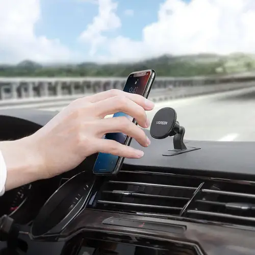 UGREEN Magnetische Autohouder voor Dashboard - Telefoonhouder Zwart