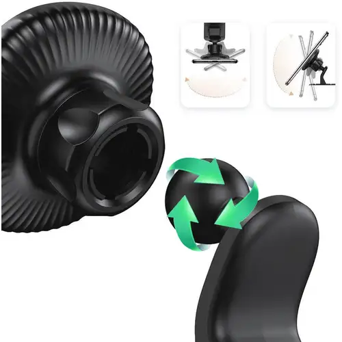 UGREEN Magnetische Autohouder voor Dashboard - Telefoonhouder Zwart