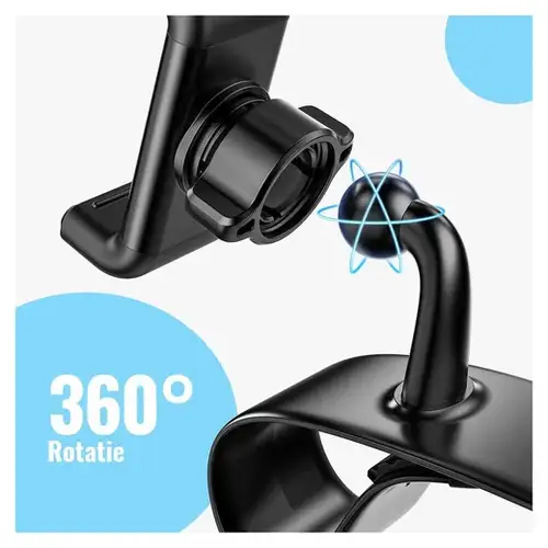 UGREEN Universele Dashboard Autohouder - 360° Verstelbare Telefoonhouder - Zwart