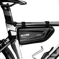 WILDMAN Case E4 Fietsframe Fietstashouder Fiets Zwart koffer