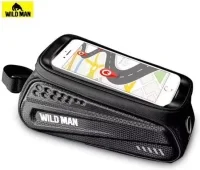 WILD MAN ES3 elektrische scooters Fietsen voortas met TPU gevoelig touchscreen – zwart
